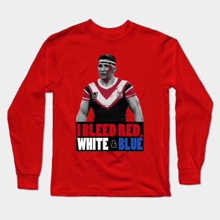 Sydney Roosters - Victor Radley - BLEED RED, WHITE 'N BLUE Long Sleeve T-Shirt